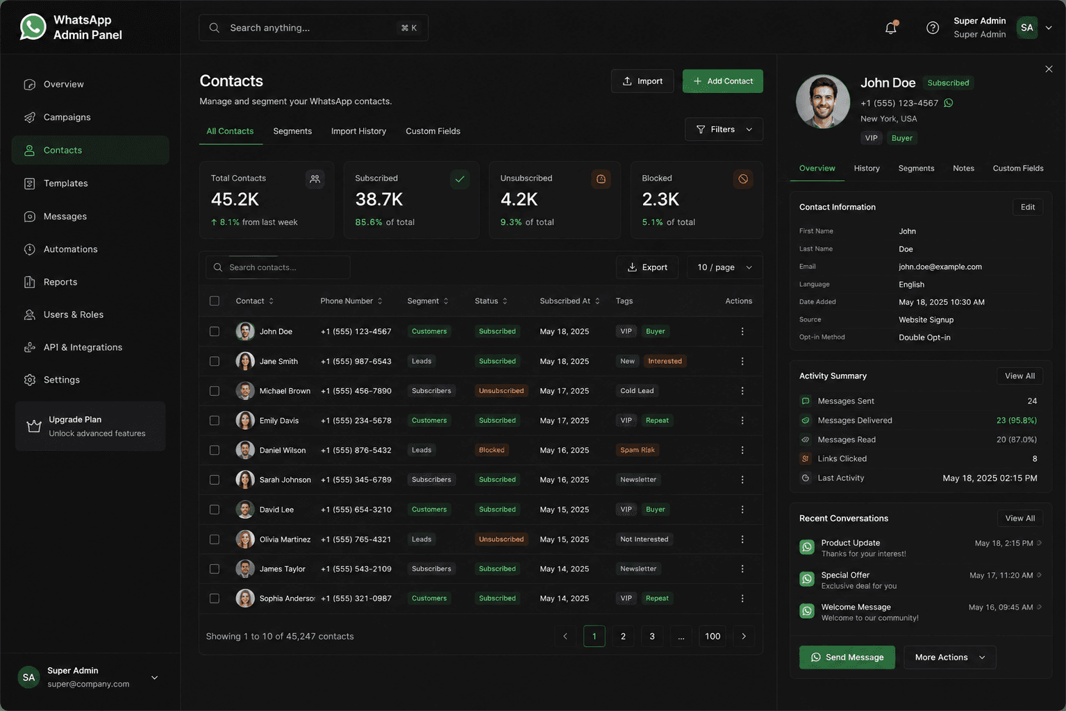 Game Admin Portal game configuration